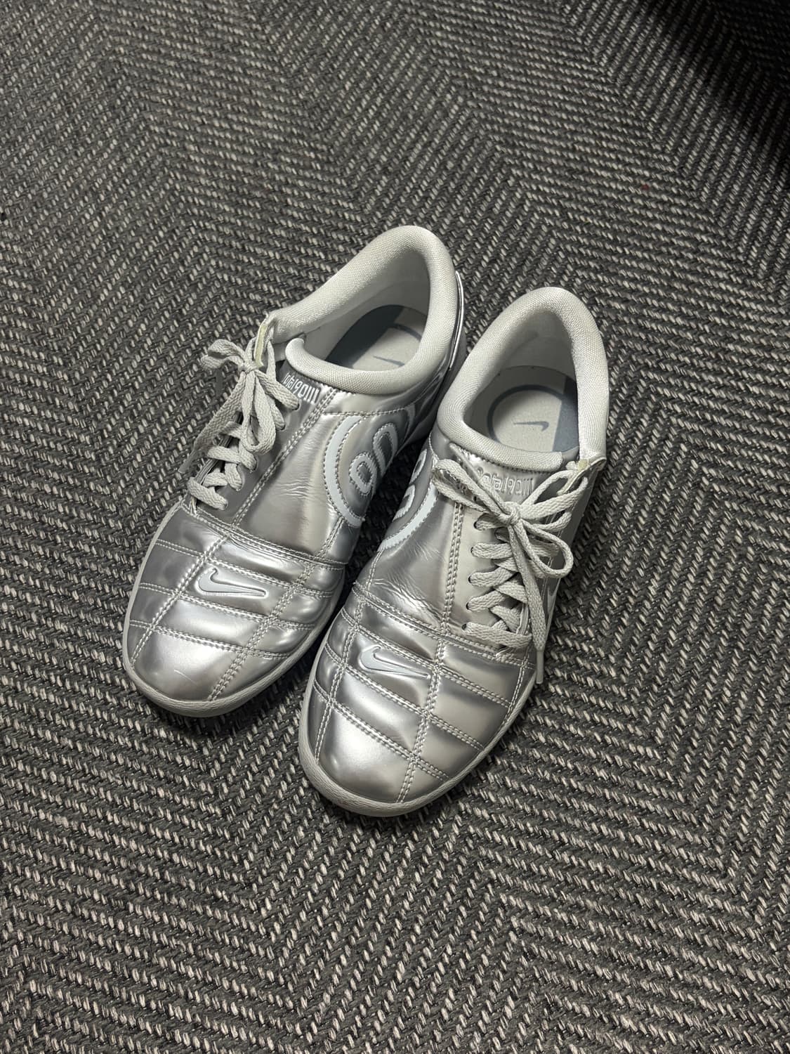 [나이키] 토탈 90 3 SP 메탈릭 플래티넘 화이트 상품이미지4