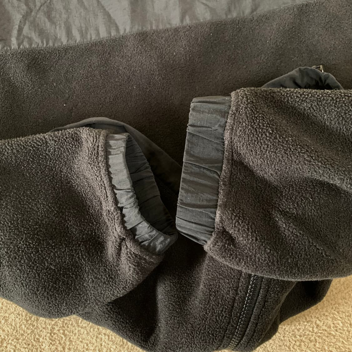 칼하트 WIP 노드 플리스 자켓(블랙/L) 남자 후리스 폴라텍 상품이미지4