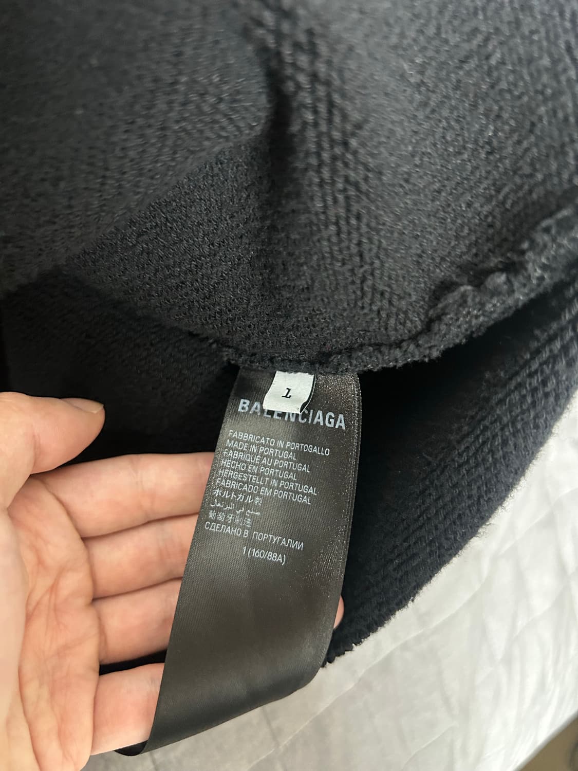 [1] 발렌시아가 헤비메탈 오버핏 아우터웨어 후드집업 티셔츠 상품이미지4