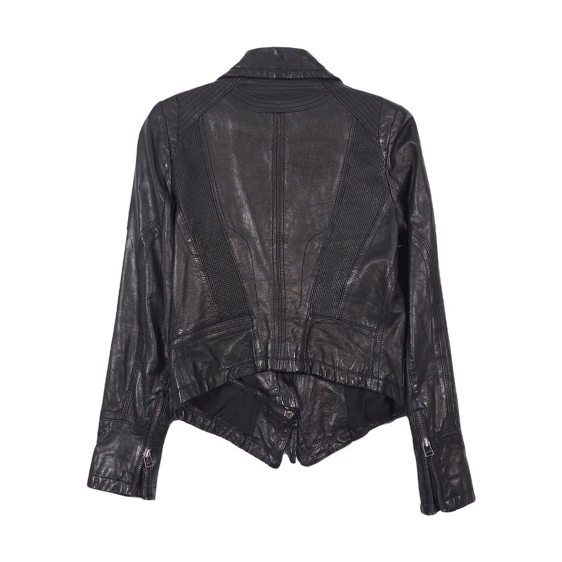 이태리 램스킨 멀티포켓 라이더 자켓 L 상품이미지2