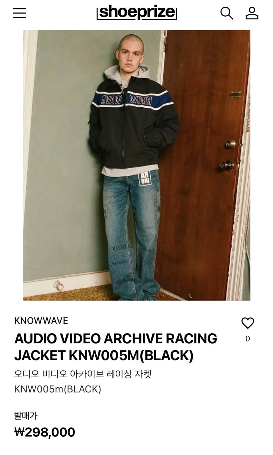 KNOW WAVE 노우웨이브 레이싱 자켓 상품이미지4