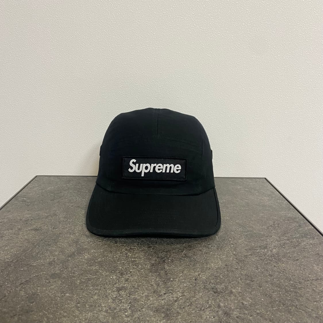 (OS) 슈프림 박스로고 캠프캡 모자 24FW 밀리터리 블랙 상품이미지1