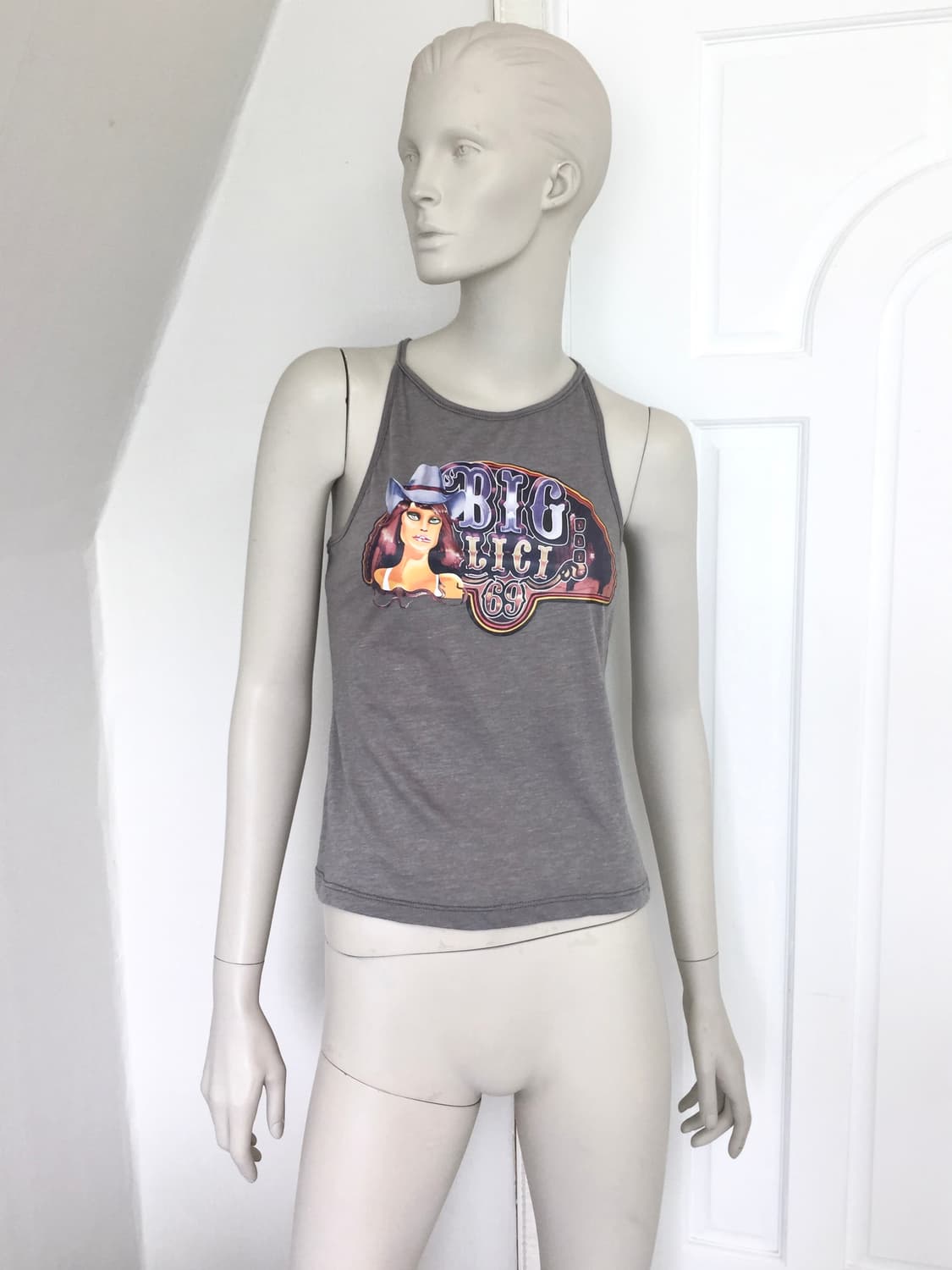 DIESEL Iconic Print halter top  상품이미지3