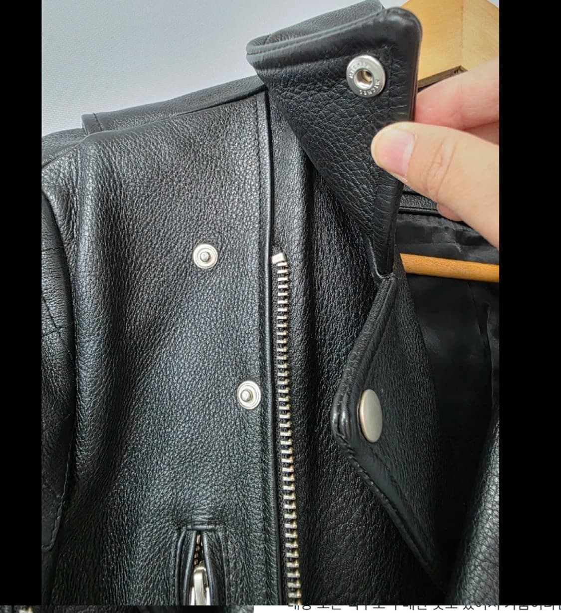 비바스튜디오 가죽 라이더 자켓 남90 여55반 상품이미지7