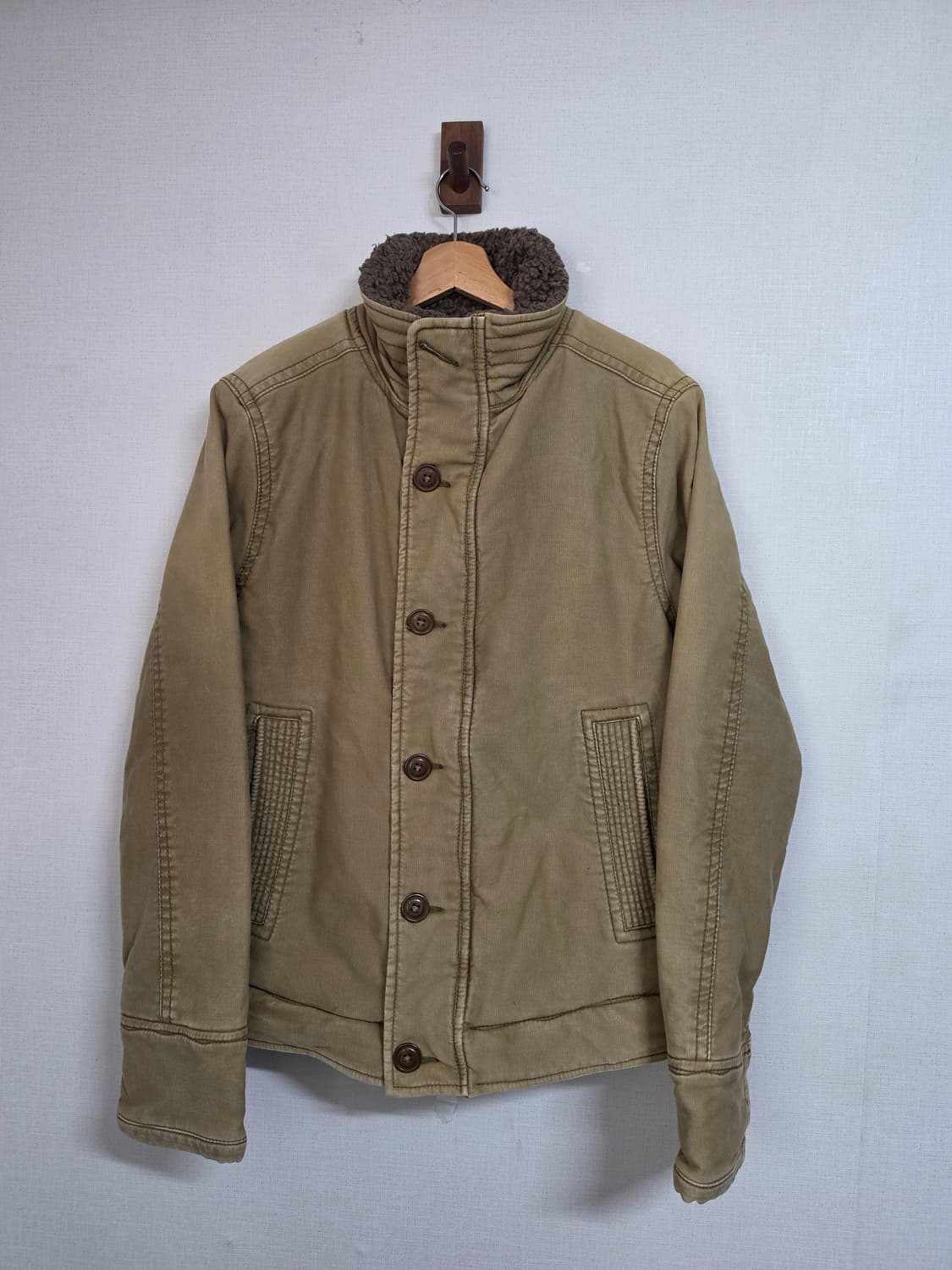 아베크롬비 아디론덱 퍼 안감 자켓  S 상품이미지1