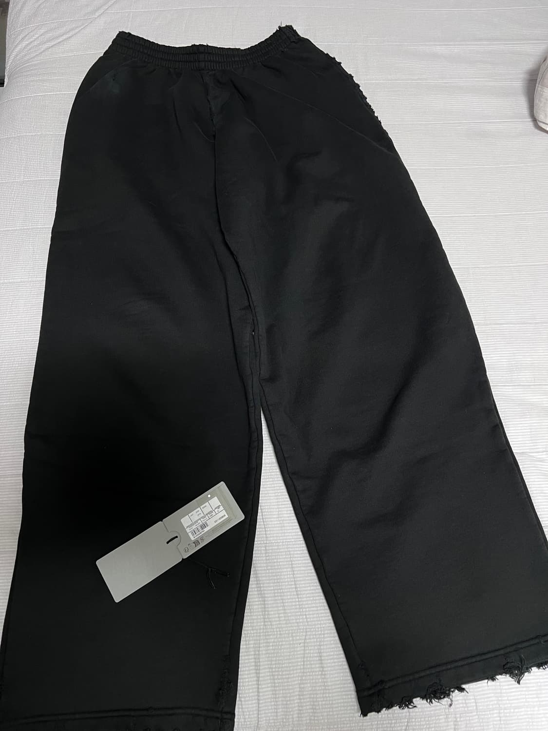 [s] 발렌시아가 스웻팬츠 블랙 상품이미지4