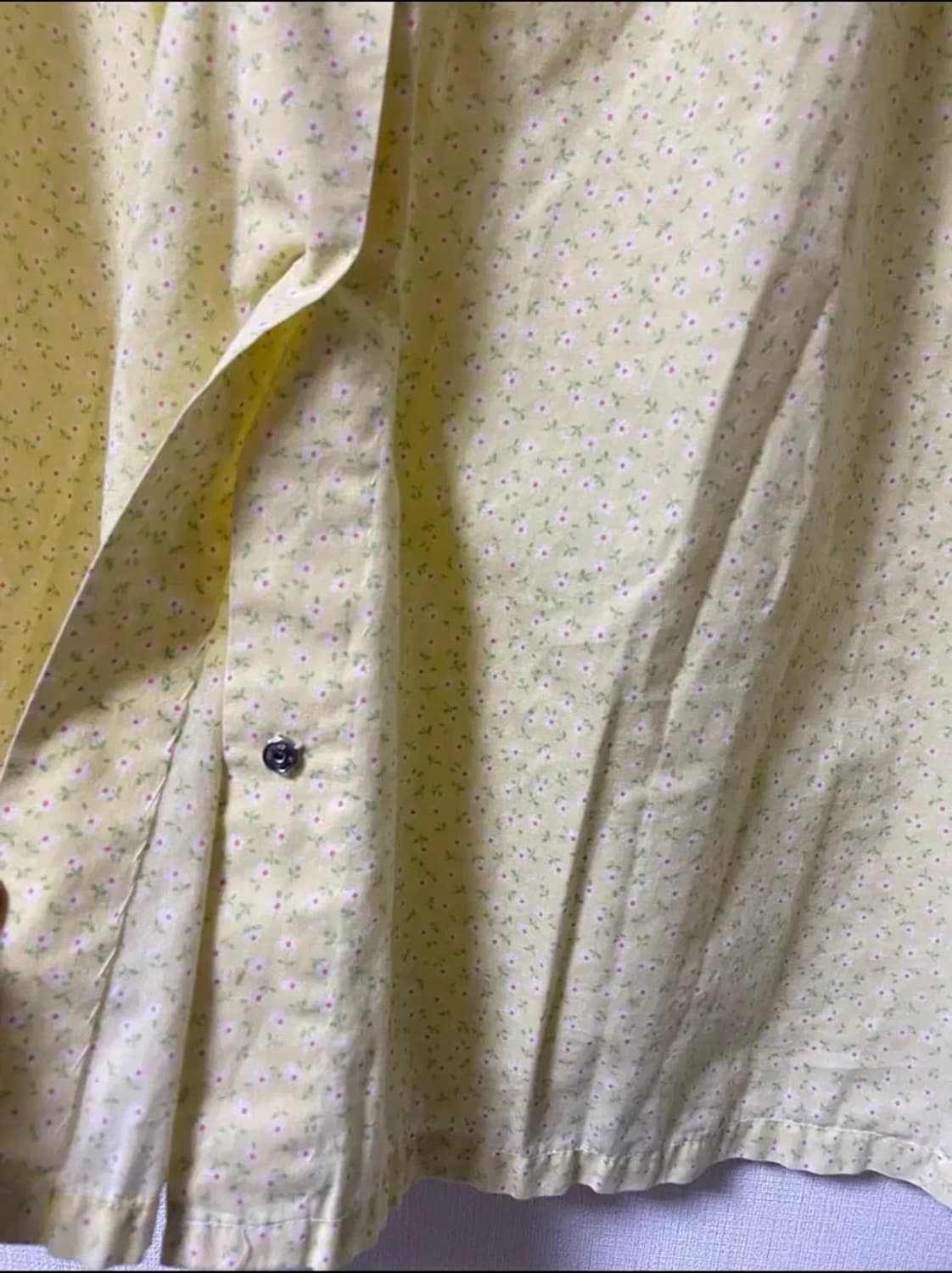 빈티지 모리걸 하구미 잔꽃 민소매 티셔츠 상품이미지2