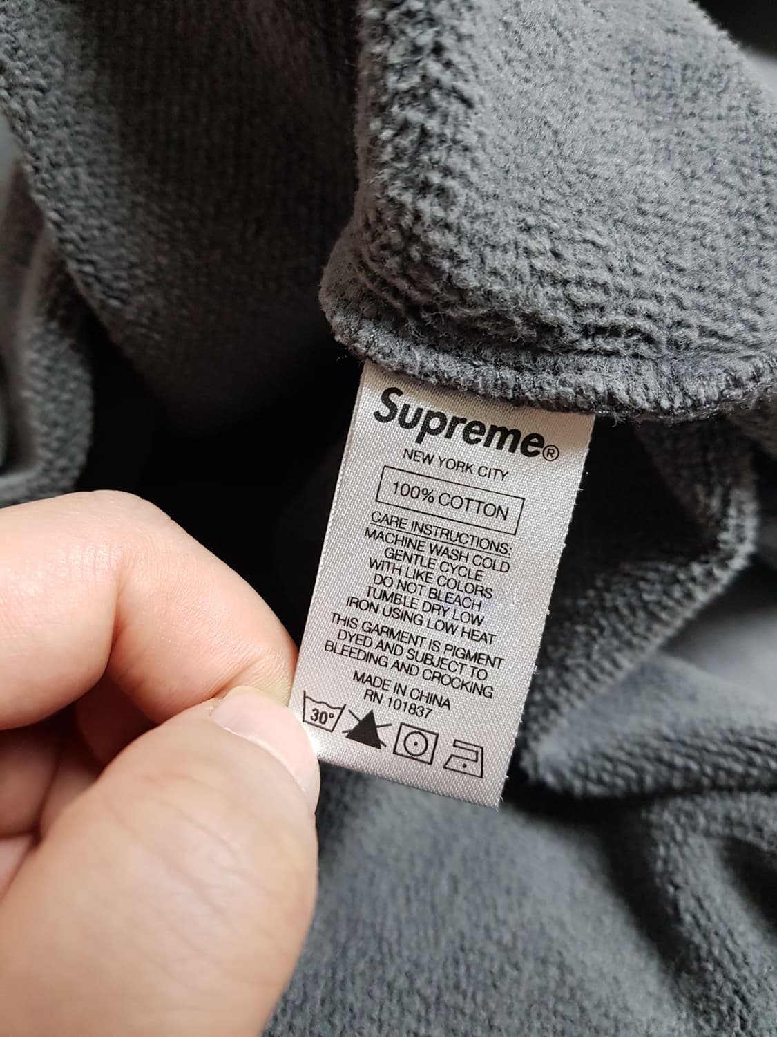 슈프림 오버다이드 후드 티셔츠 상품이미지7