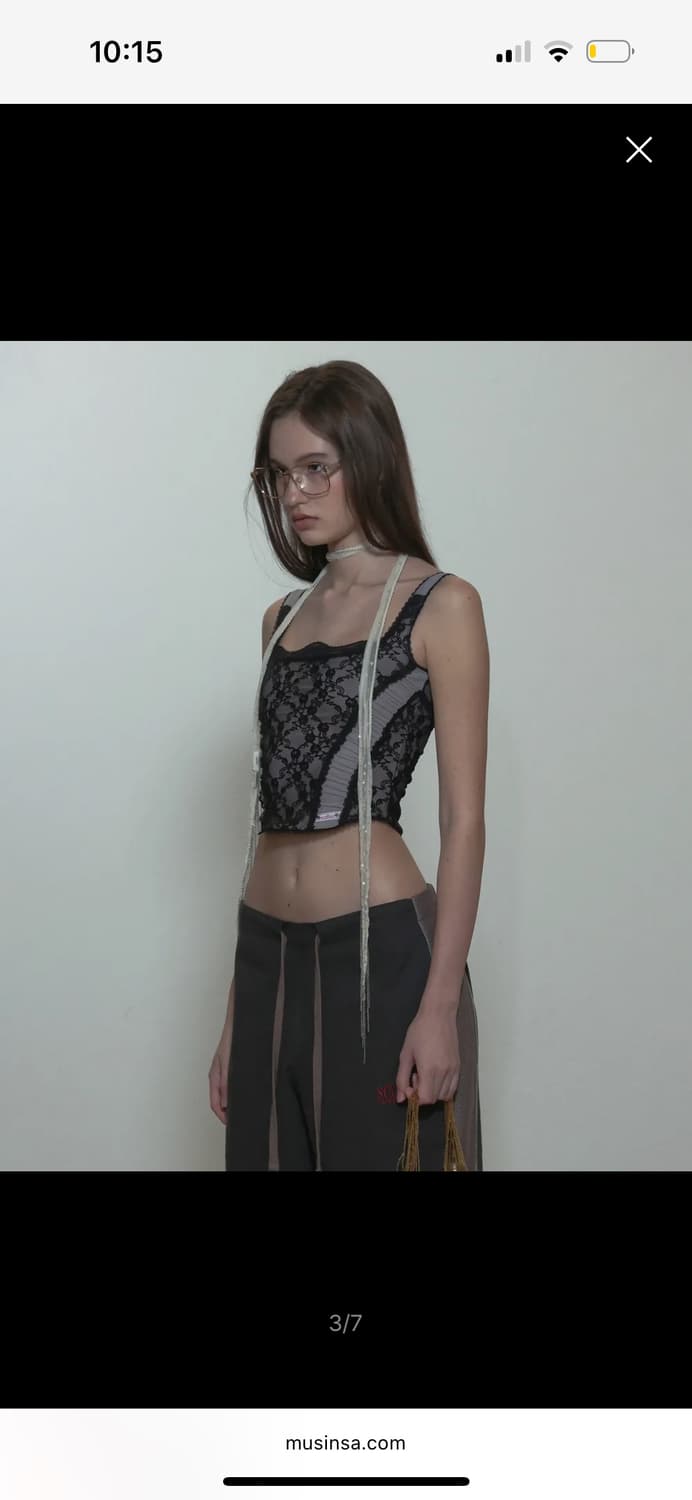 스컬프터 팀 메리 코르셋 탑 Team Mary Corset Top 상품이미지2