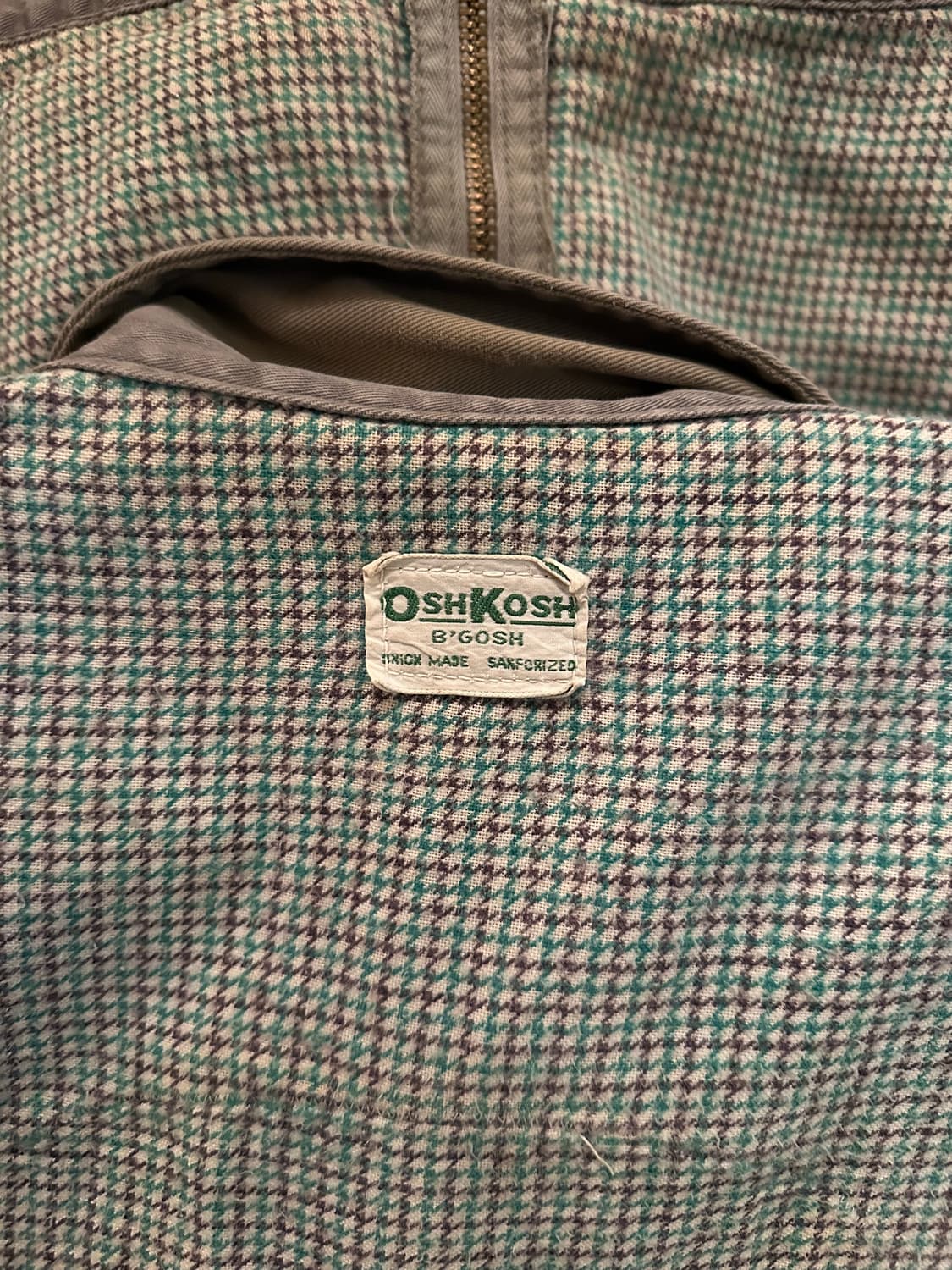 60s USA Osh Kosh 3 Pocket Work Jacket 상품이미지10