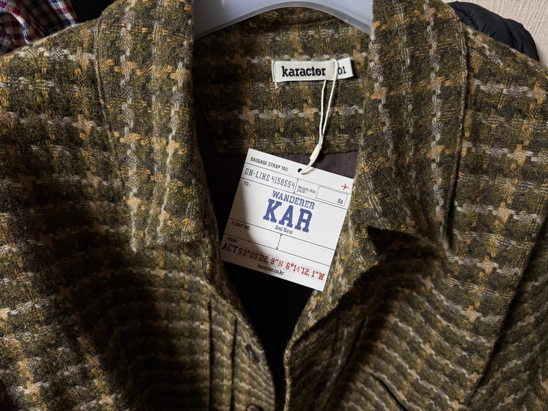 카락터 Virgin Wool Trucker Blouson (새상품) 상품이미지2