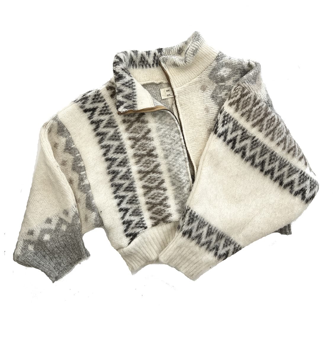 나나서카 울 블루종 상품이미지6