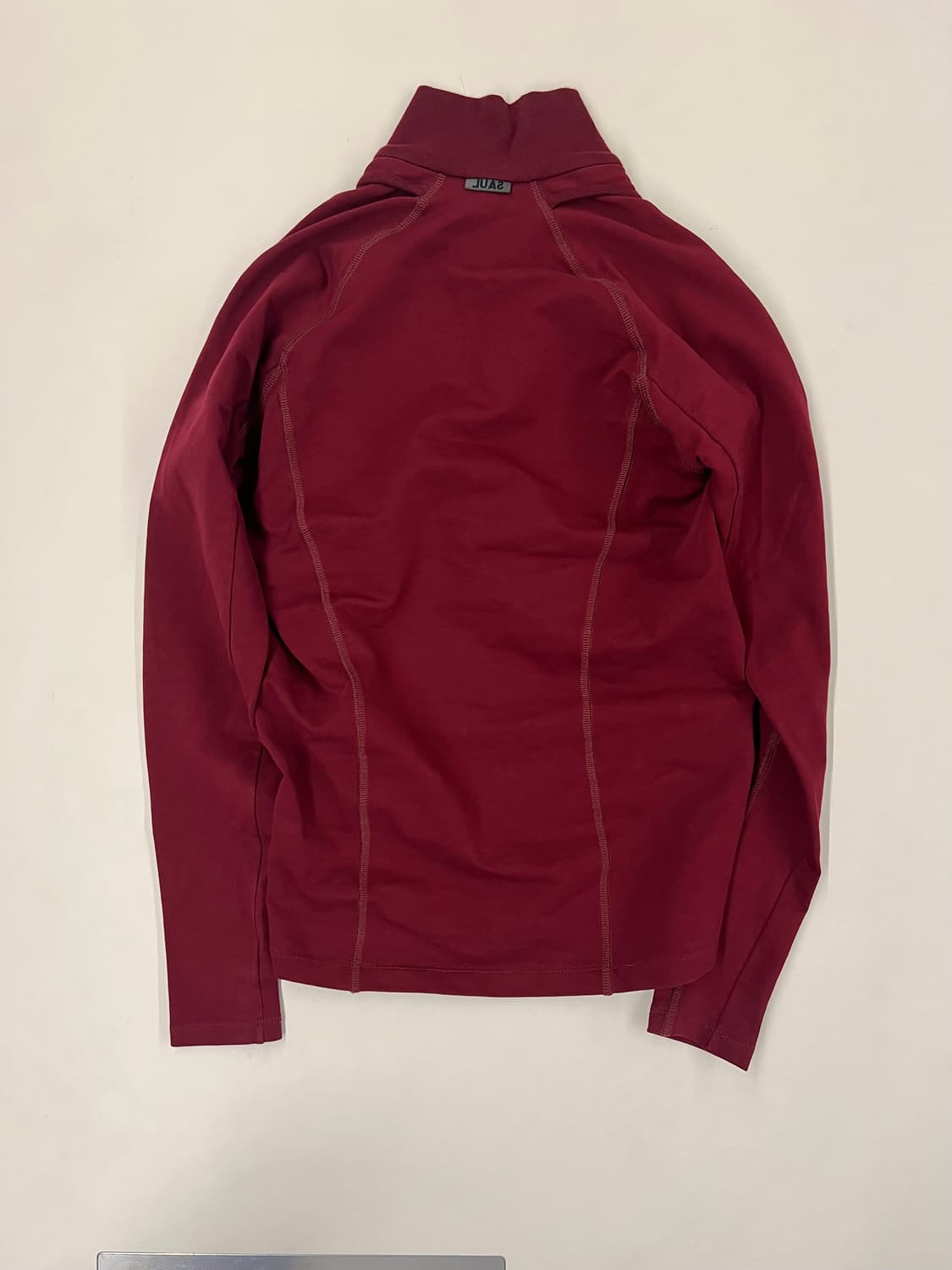 Saul nash 버건디 트위스트 집업 상품이미지3