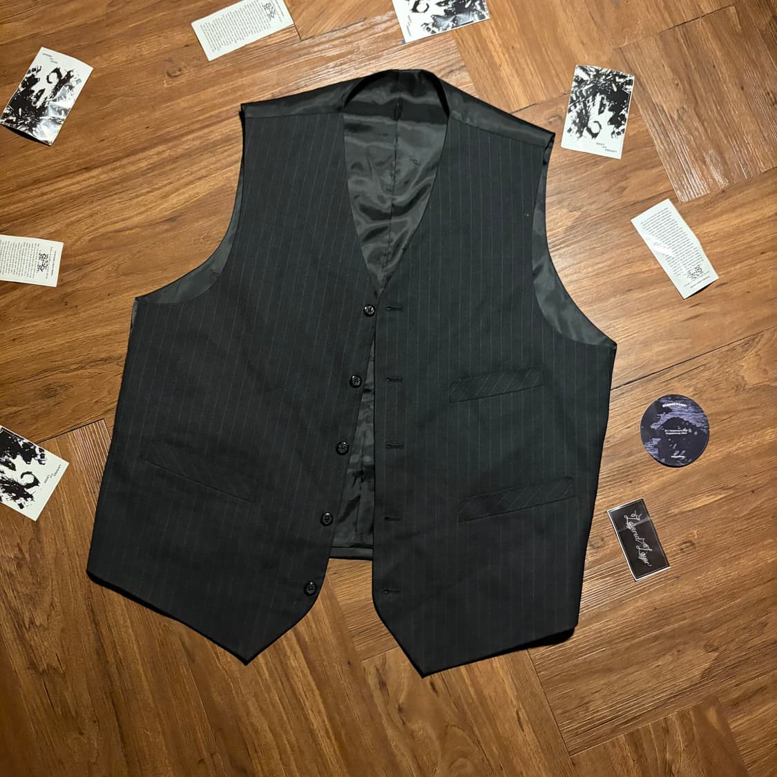 90s  ysl 입생로랑 신치백 울 베스트 상품이미지5