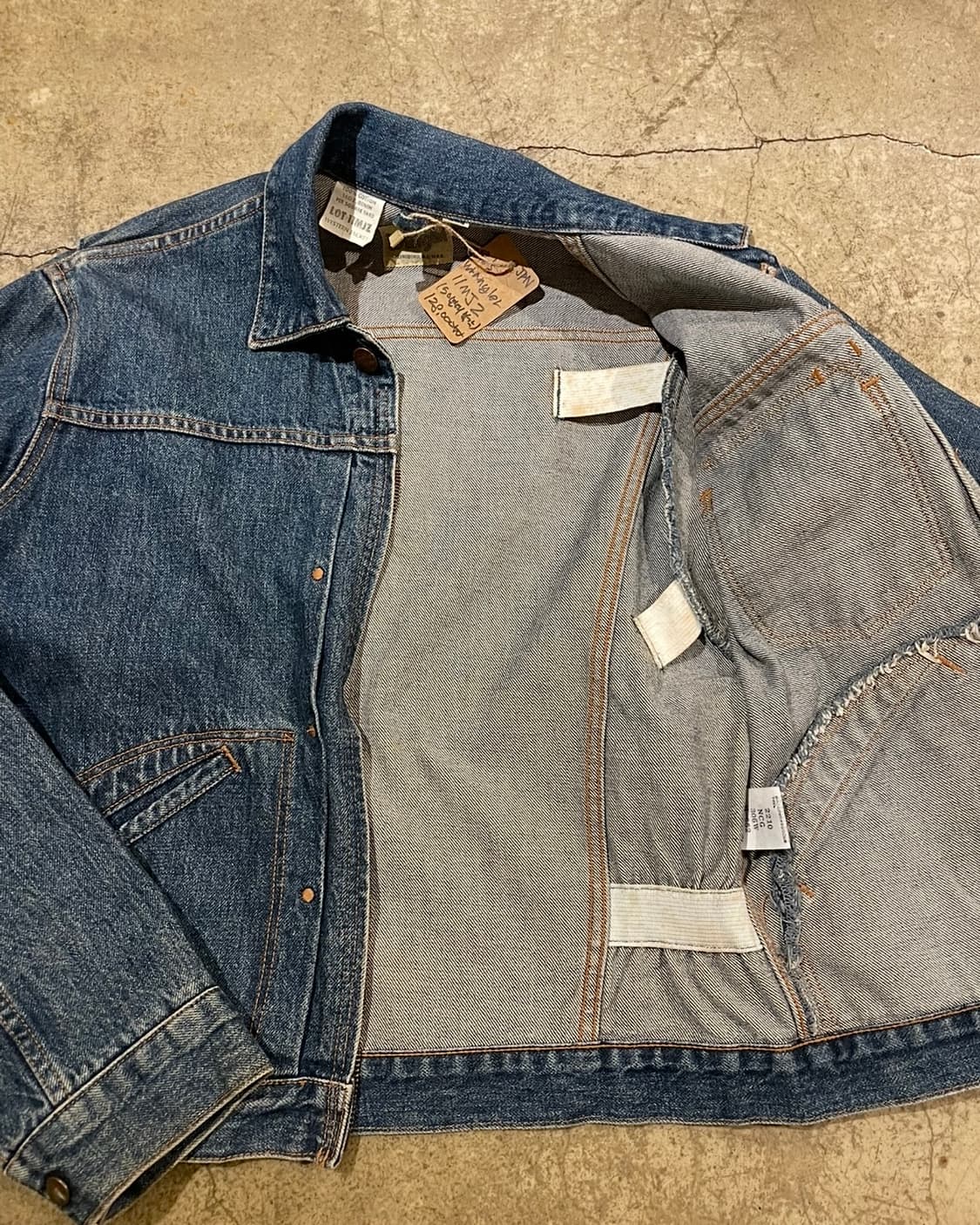 Wrangler 11MJZ denim jacket (B5193) 상품이미지8