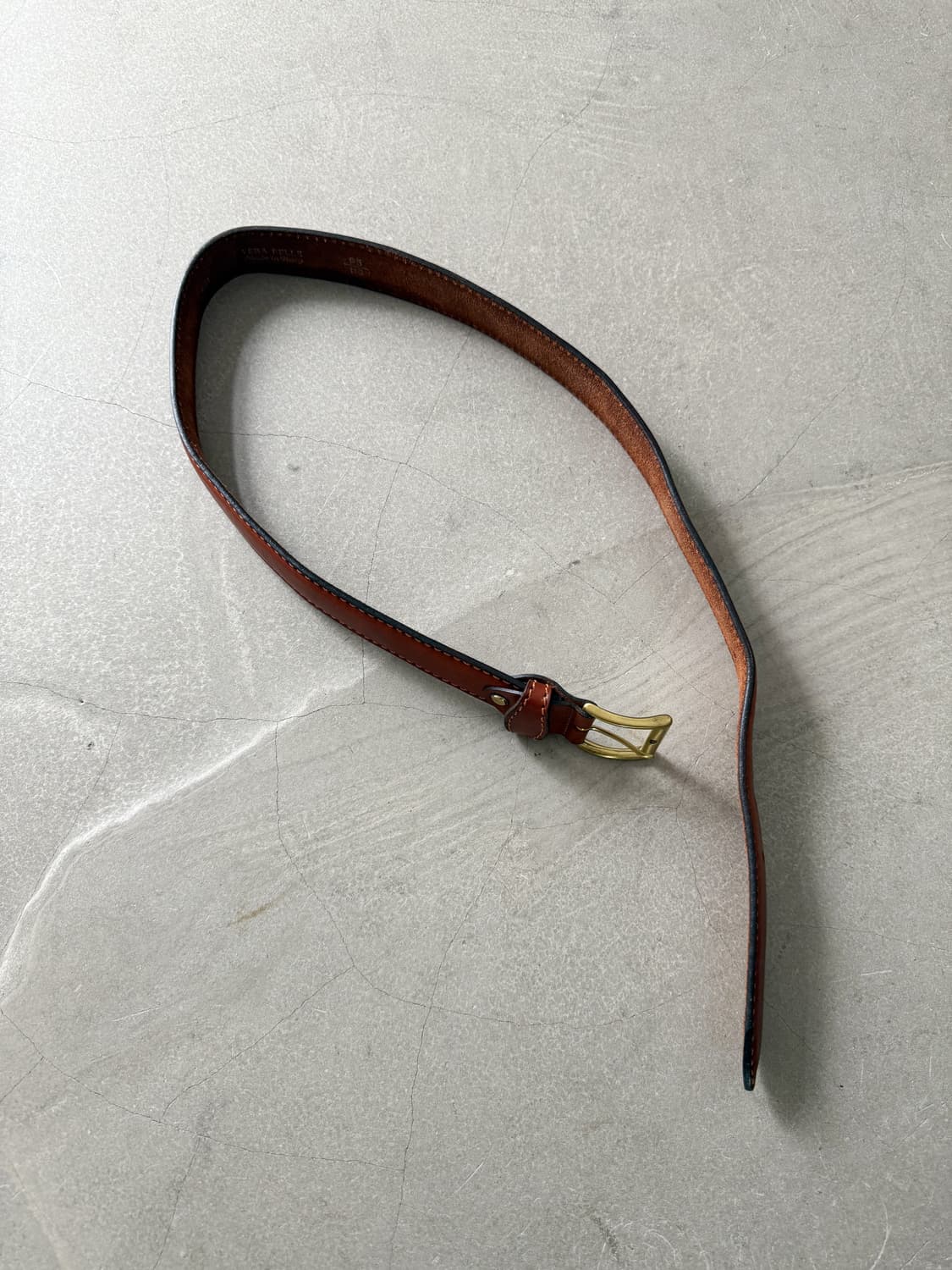 Vera Pelle Genuine Leather Belt 상품이미지2