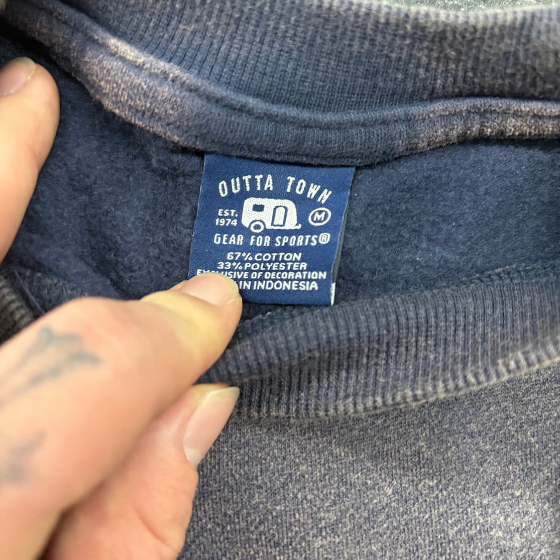 (100)outta town빈티지스웻 상품이미지5