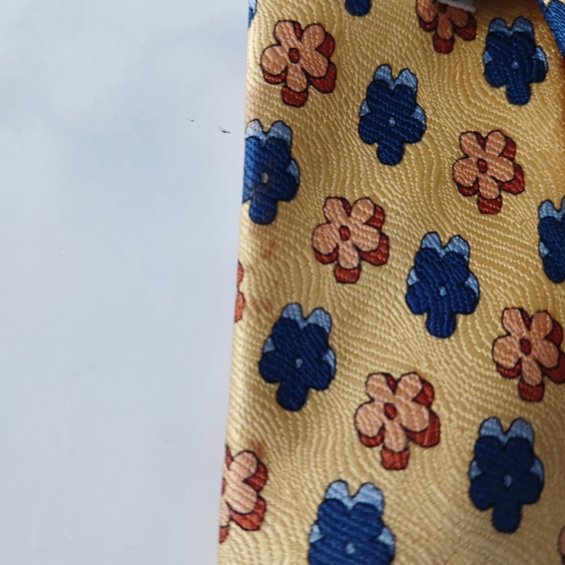 소니아리키엘 실크 플라워 패턴 넥타이 9.4cm A~B등급 A19849 상품이미지10