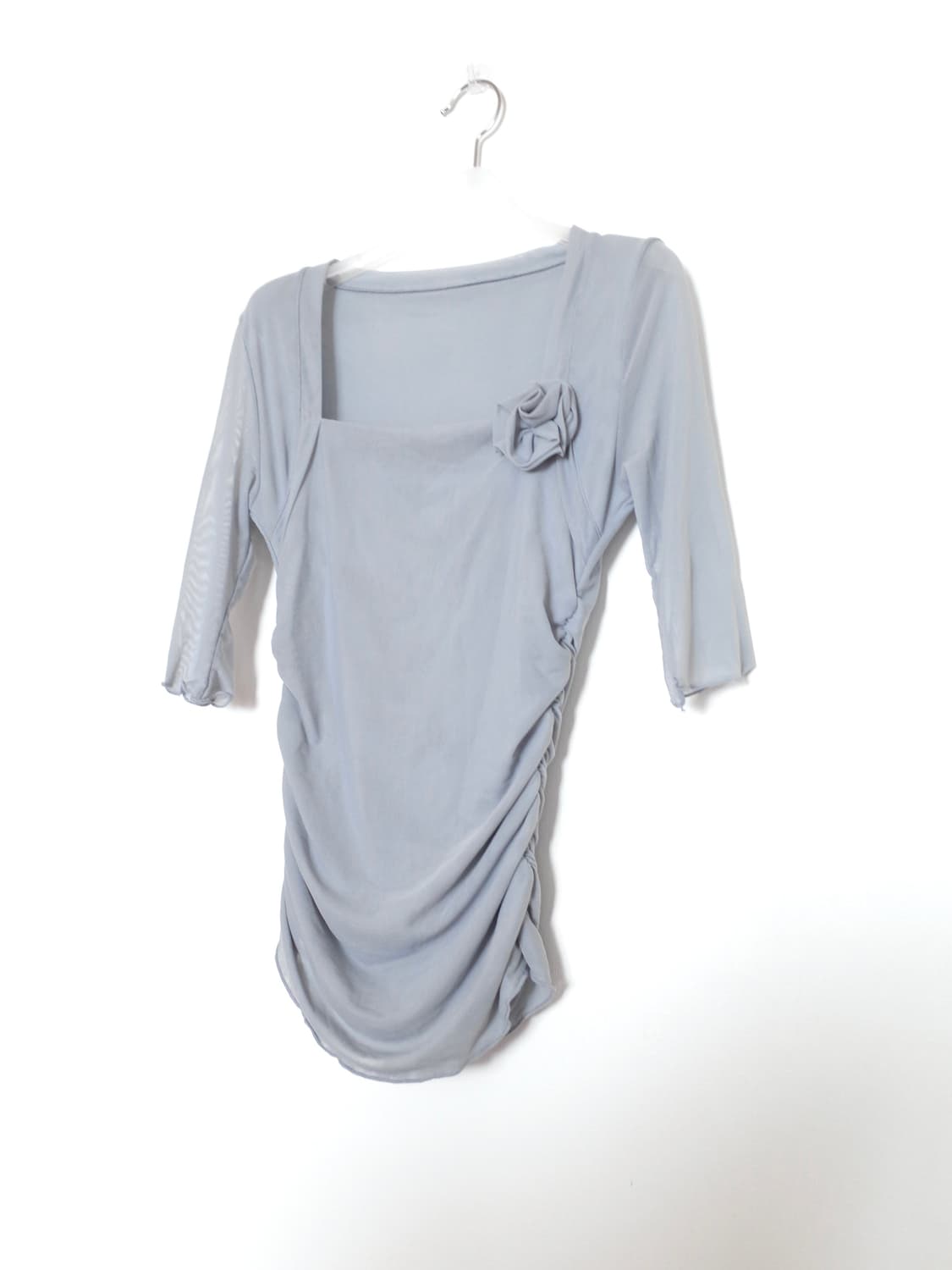 Vintage 스퀘어넥 코르사주 탑 상품이미지2