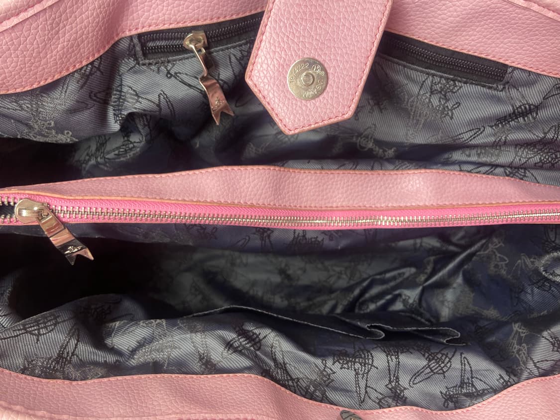 비비안웨스트우드 핑크 보부상백 빈티지백 오네갸루  상품이미지6