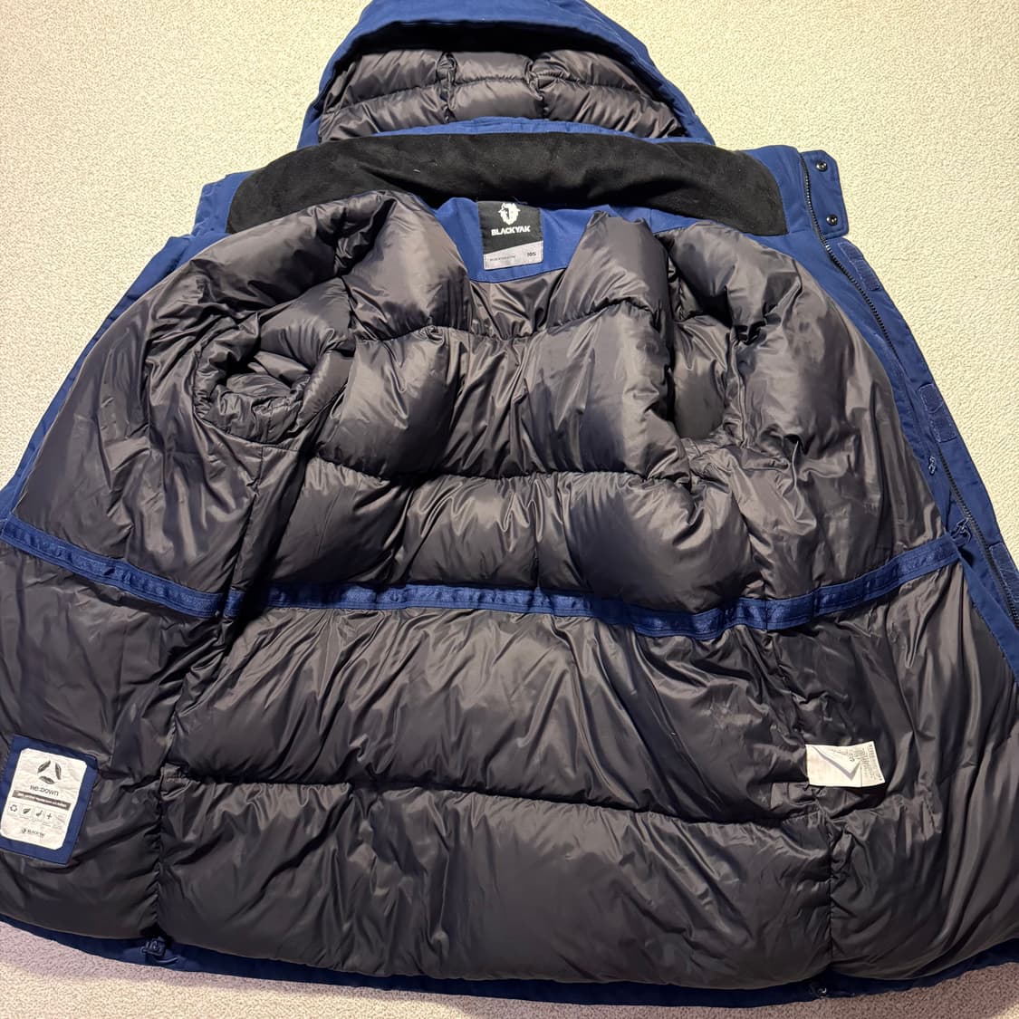 블랙야크 오리털 롱패딩 상품이미지8