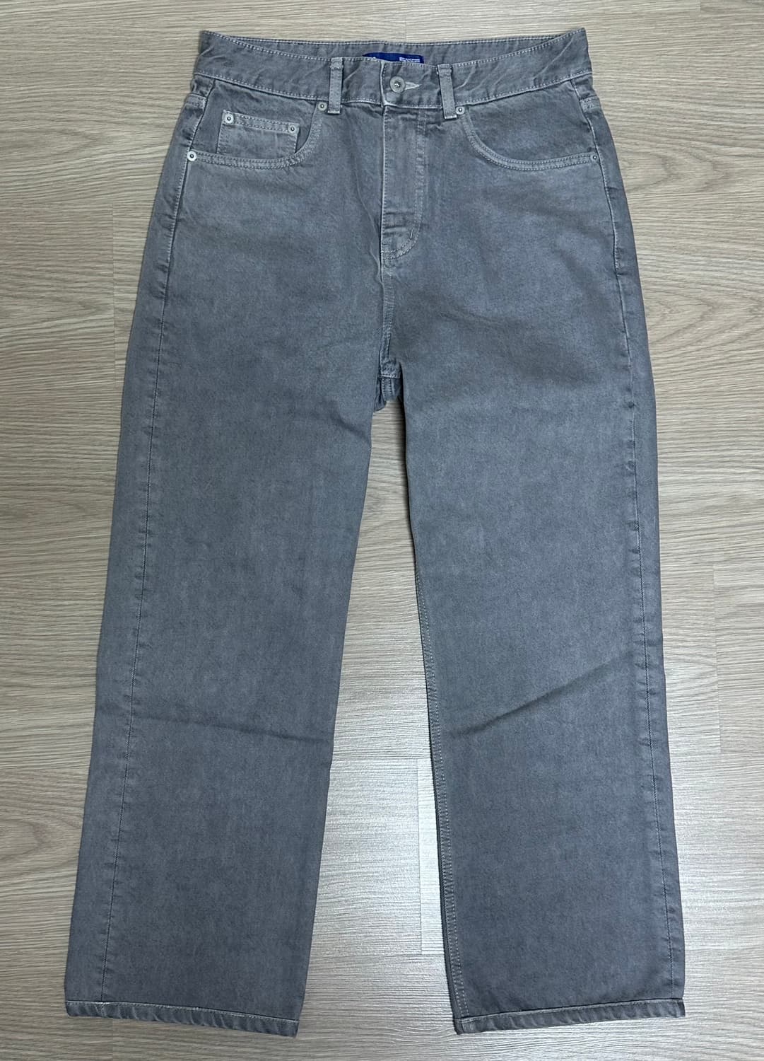 에러스익셉티드 스트레이트 데님팬츠 그레이 M사이즈 상품이미지1