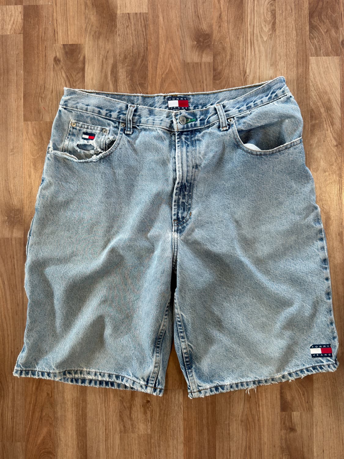 90s 타미 데님 쇼츠 상품이미지1