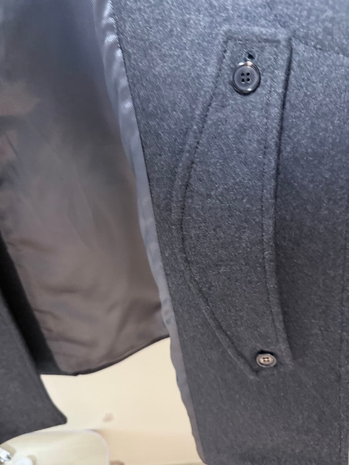 포커페이스 수티엥 차콜 로브 코트 50사이즈 상태 매우좋음 상품이미지6