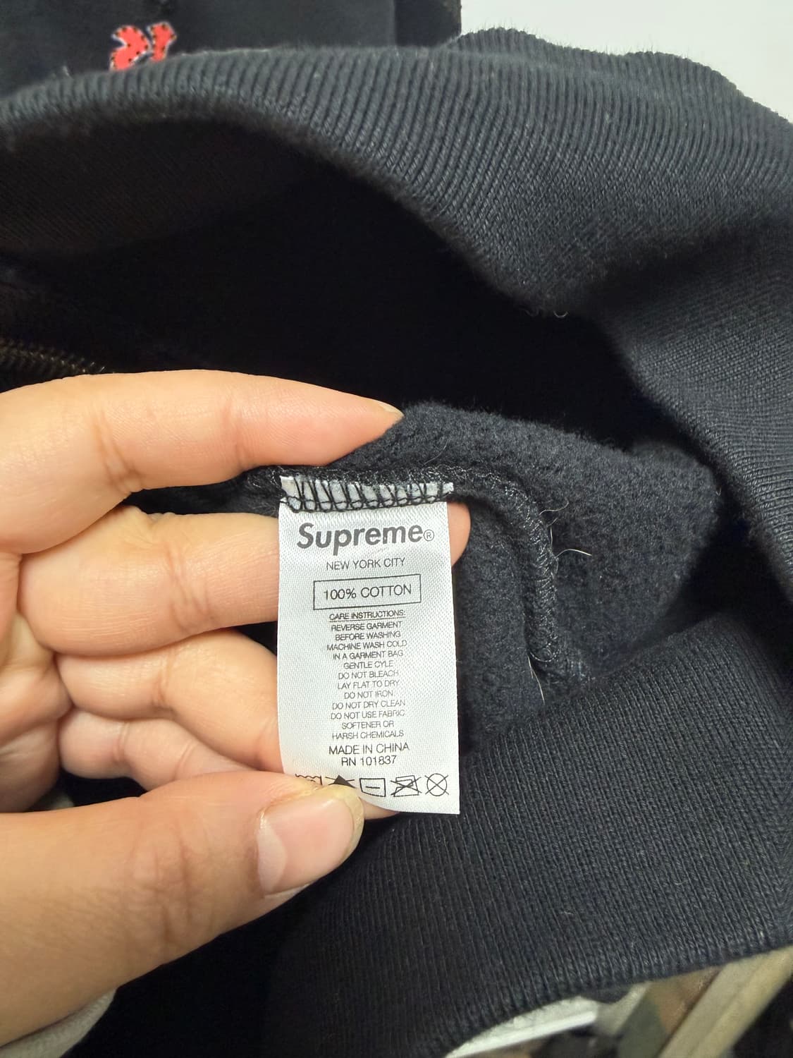 정품 슈프림 팬서 집업 상품이미지5