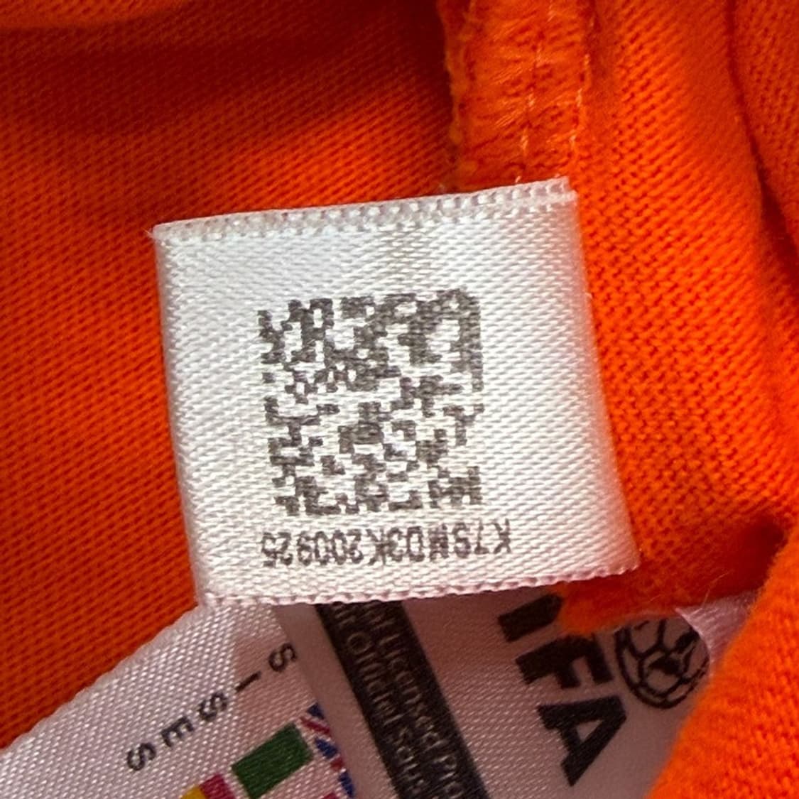 아디다스 올드스쿨 06 네덜란드 월드컵 축구국가대표 유니폼 반팔 오렌지S 상품이미지8