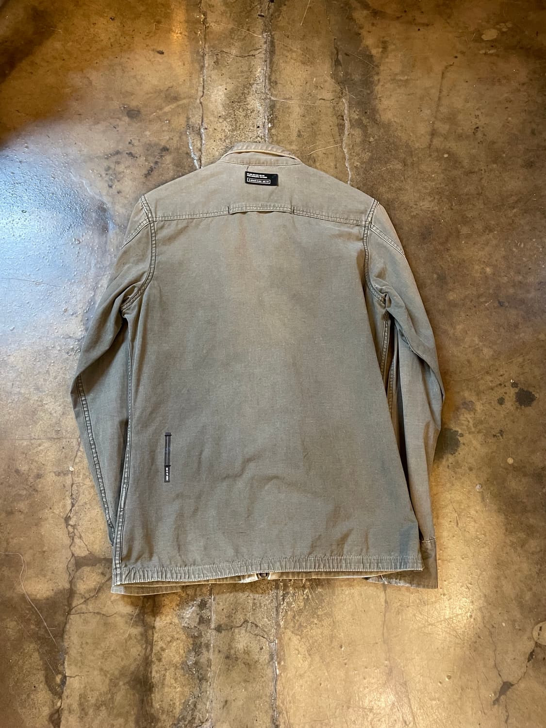 지스타 오리지널 로우 카키 올리브 데님 자켓 상품이미지7