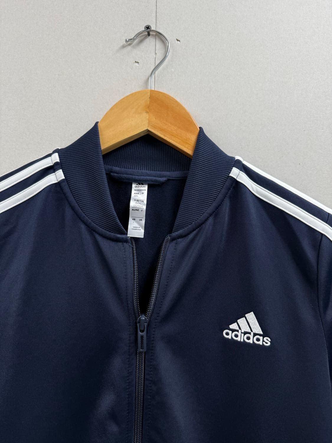 여성 L /  아디다스 3s 네이비 져지 트레이닝 팬츠 세트 상품이미지3