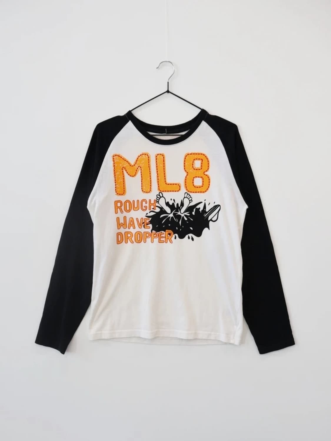 ML8 Rough Wave Raglan Long Sleeve 상품이미지3