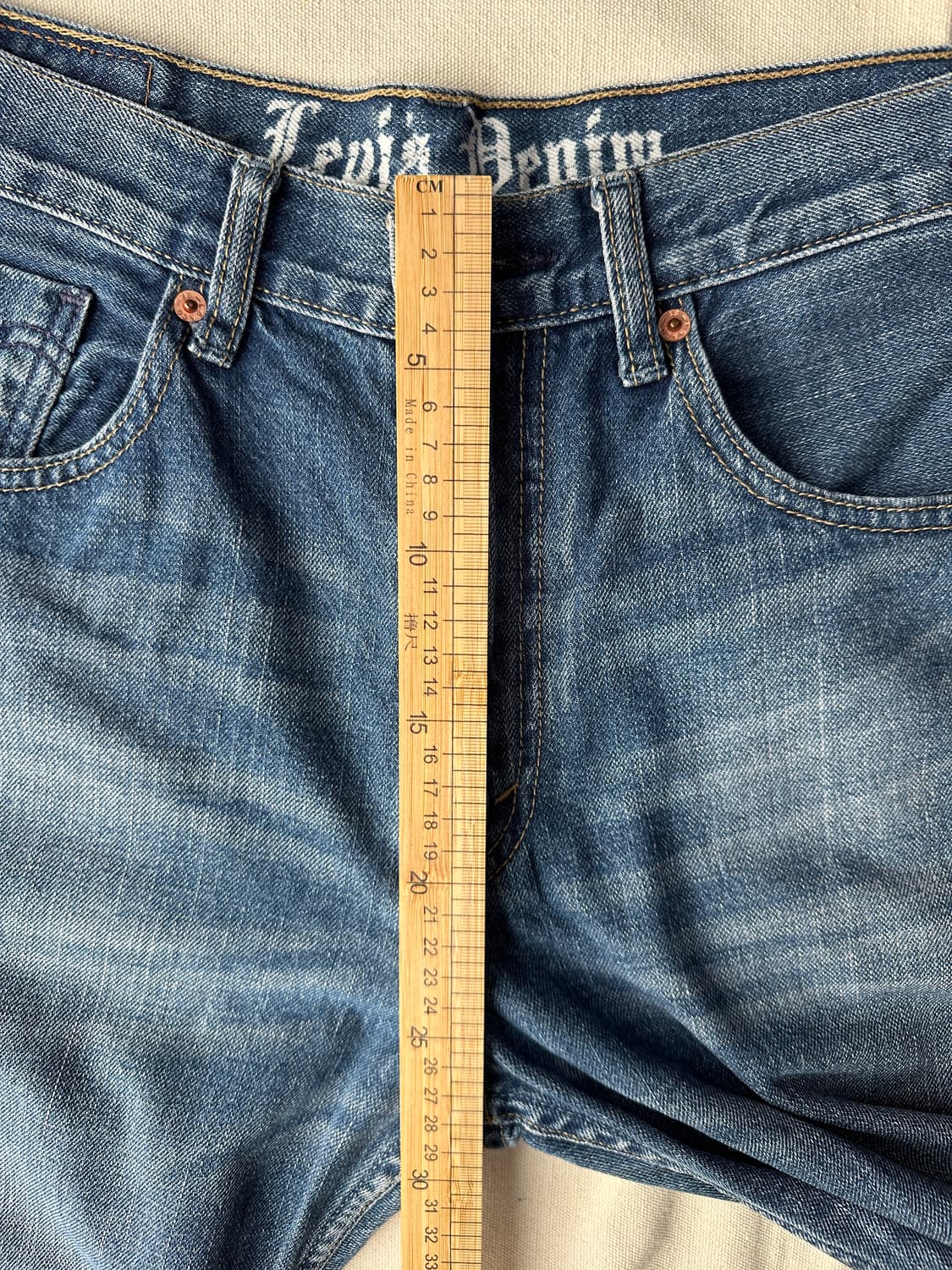 리바이스 604 스트레이트 데님 W32 세미스트레이트 상품이미지8