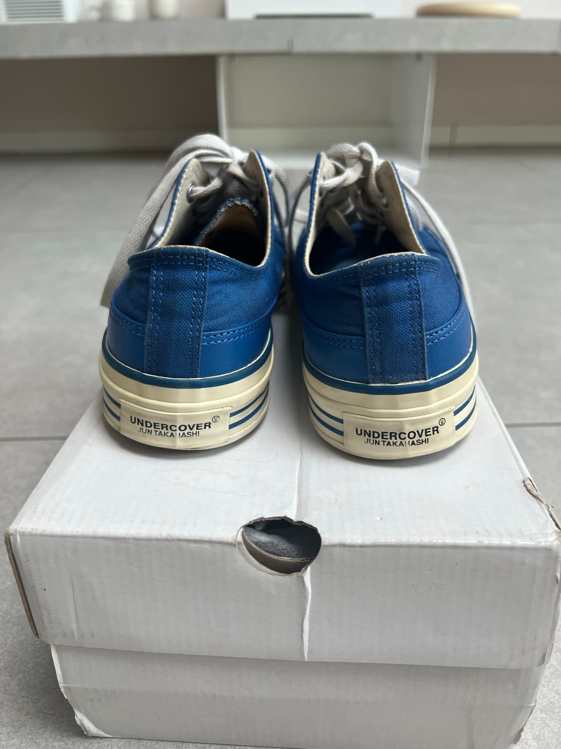 언더커버 캔버스 스니커즈 S(260) 상품이미지4