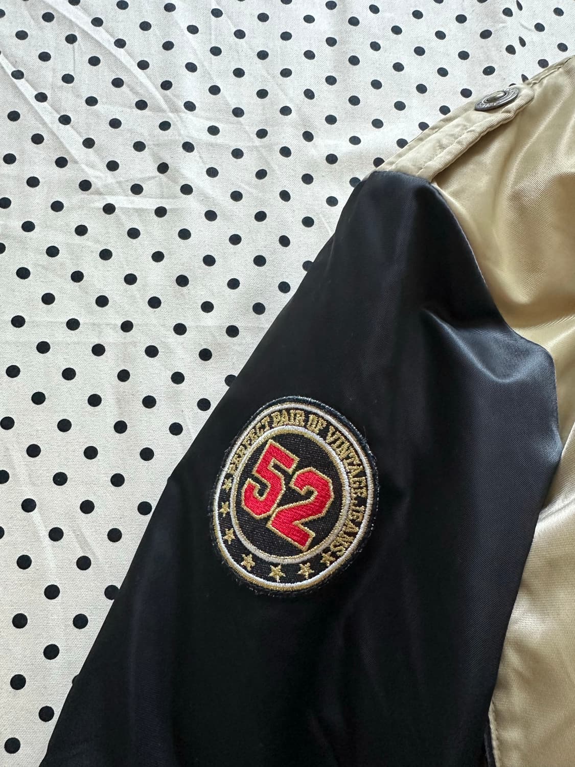 에비수 후드 바시티자켓 상품이미지3