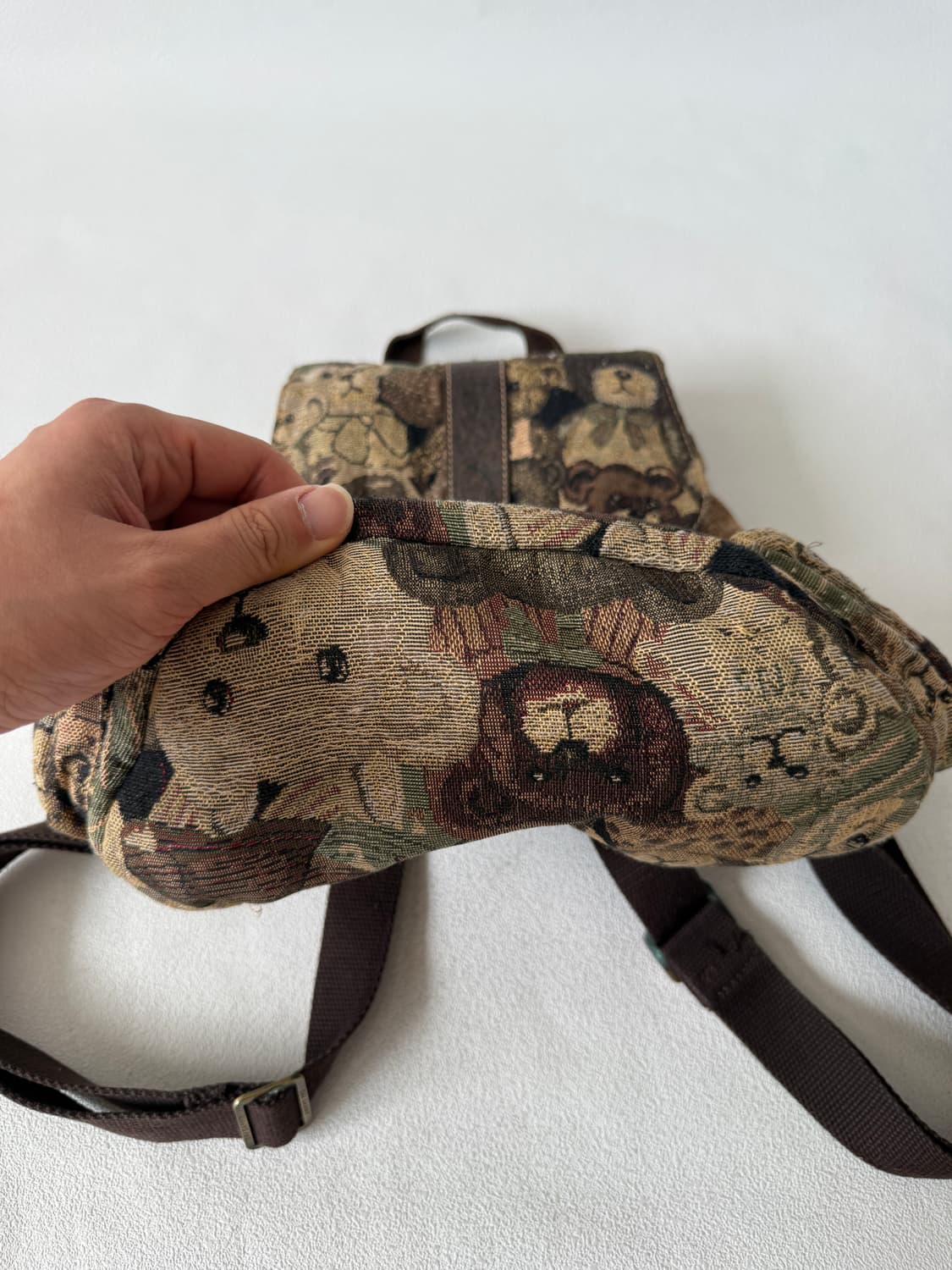 Pre owned 곰돌이 백팩 상품이미지6