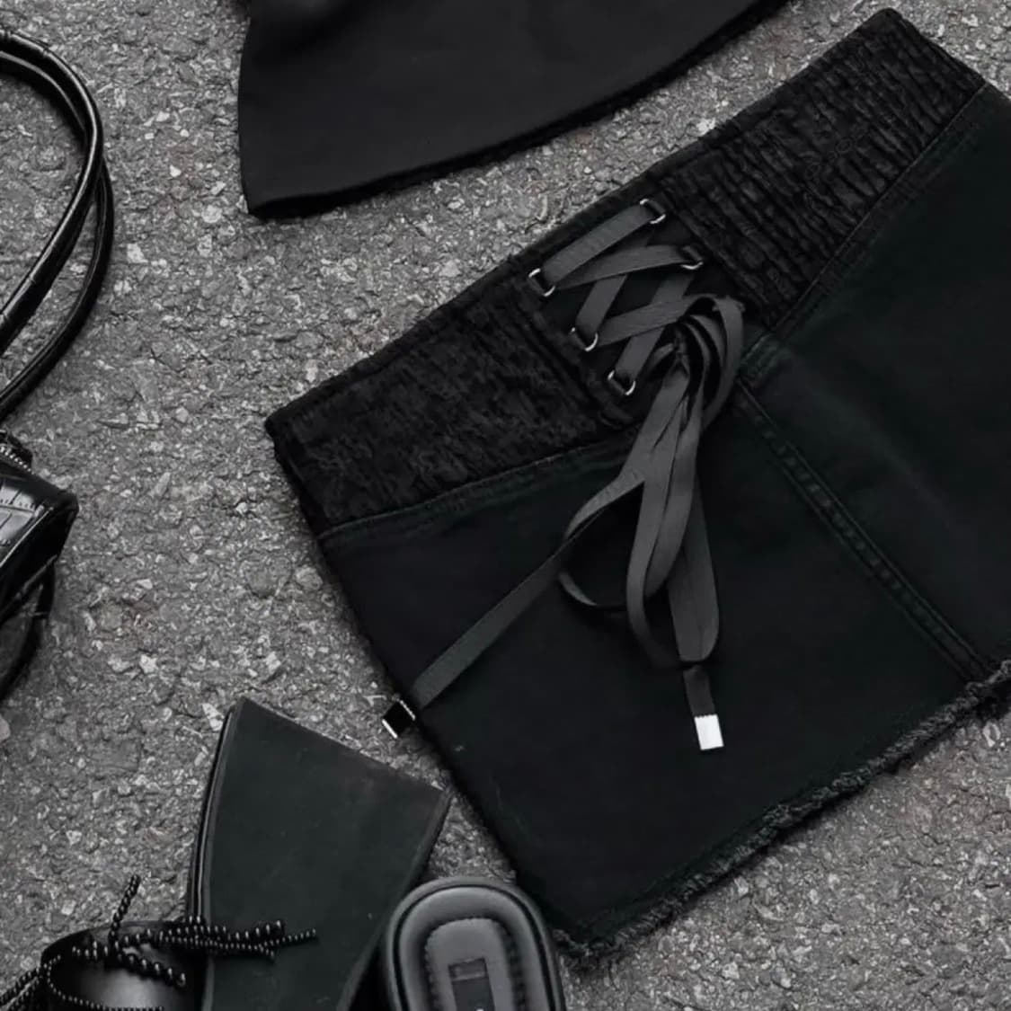 오도어 letto law skirt 레토 로우 스커트 1 상품이미지1