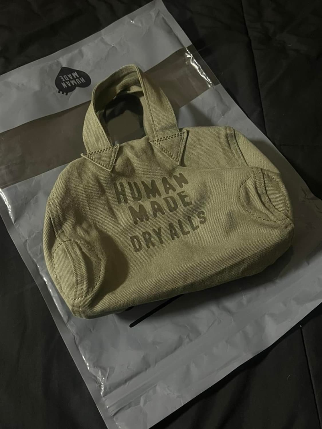 휴먼메이드 보스턴백 올리브 새상품 상품이미지1