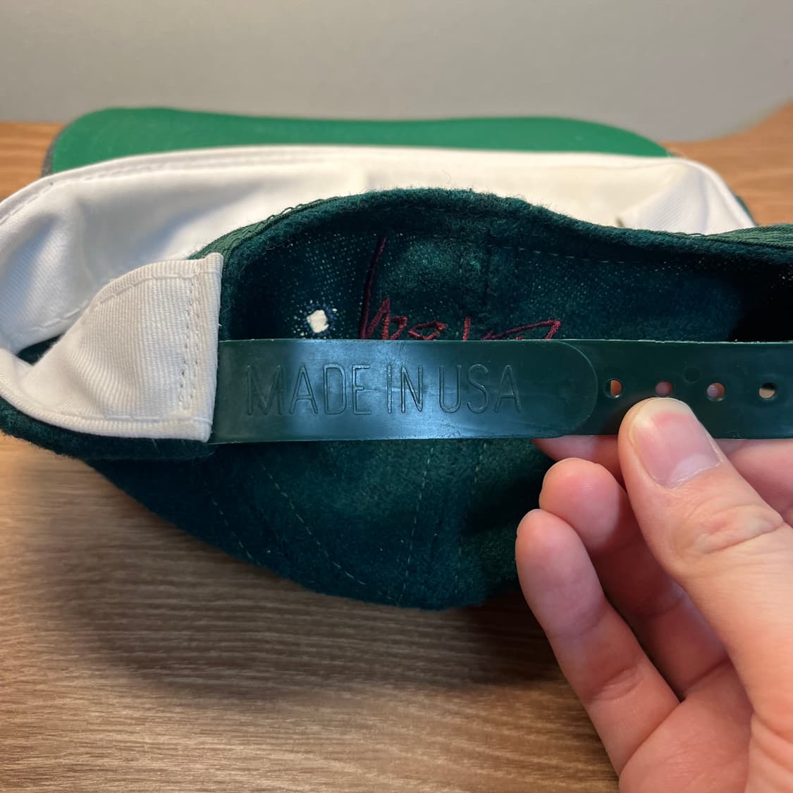 90s 빈티지 올드 스투시 s로고 울 캡 모자 상품이미지4