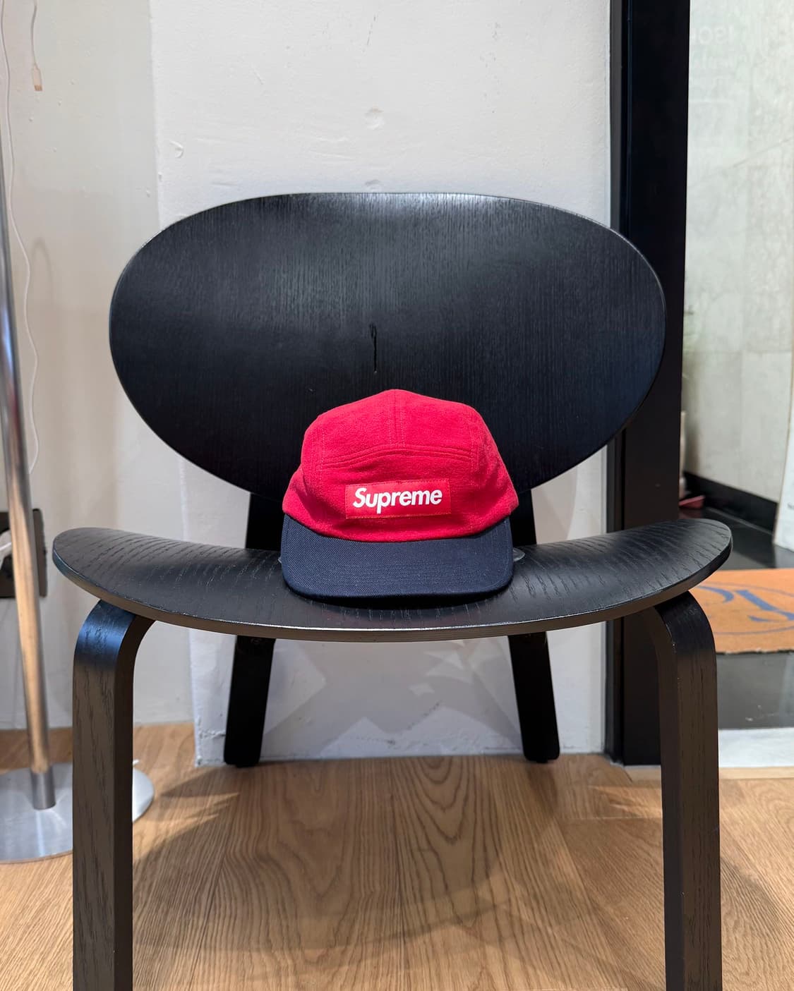 슈프림 레드 투톤 캠프캡  상품이미지1