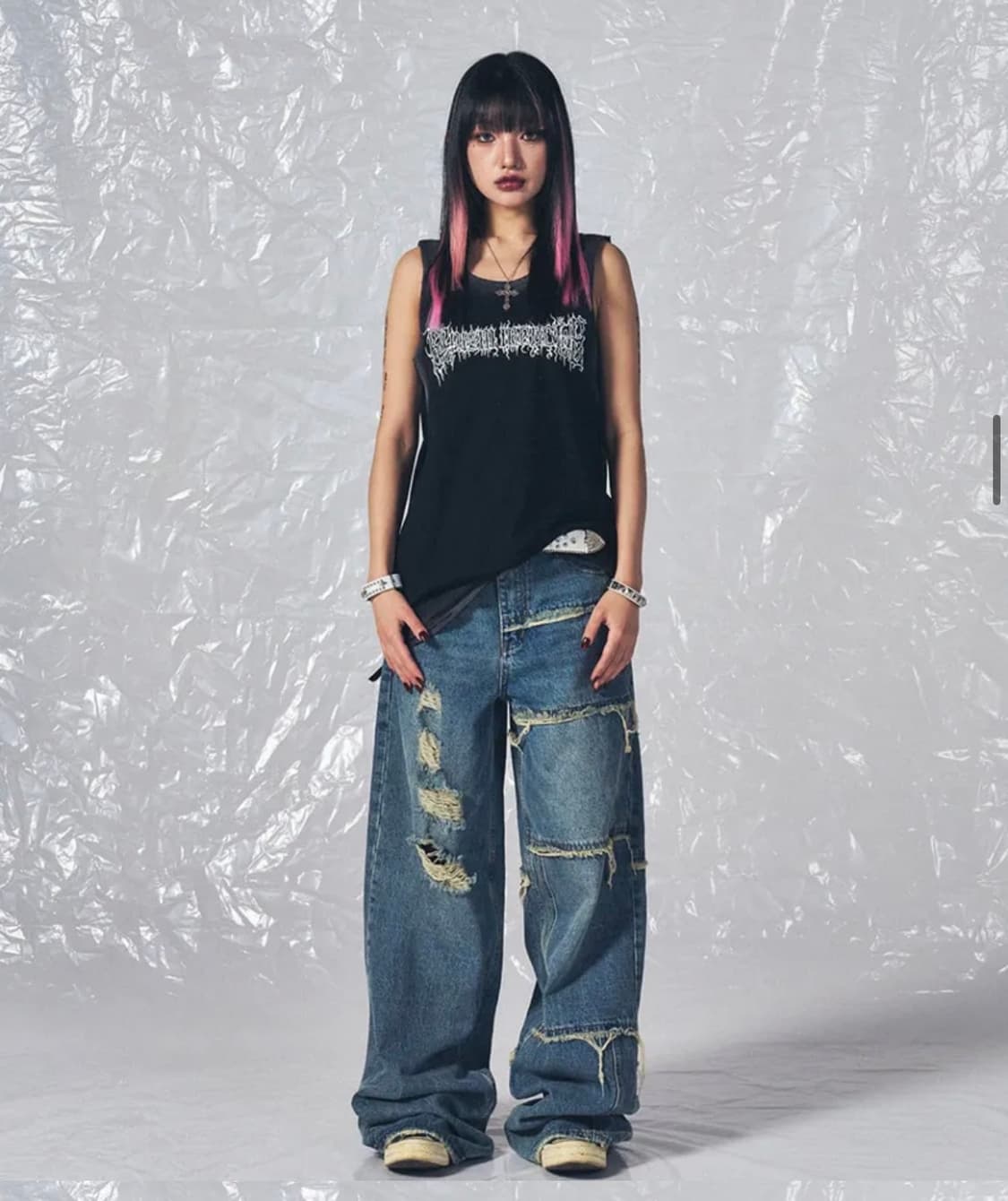 스키즘 인듀싱 TWELVE GOLD JEANS BLUE 데님 상품이미지2