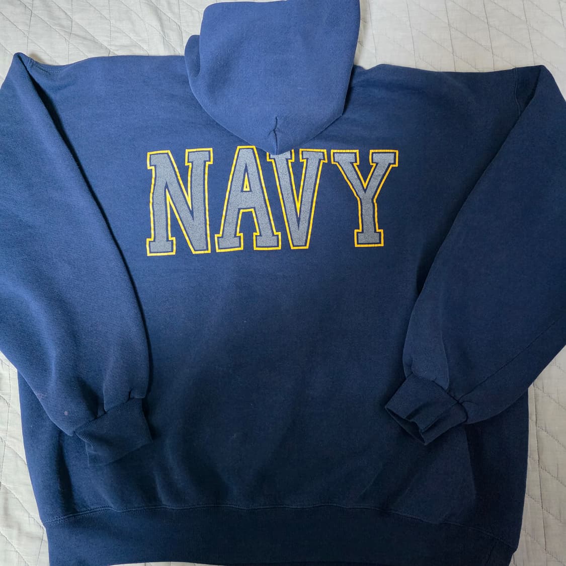 [XL] 90s USA 네이비 USN NAVY 빈티지 후드티  상품이미지7