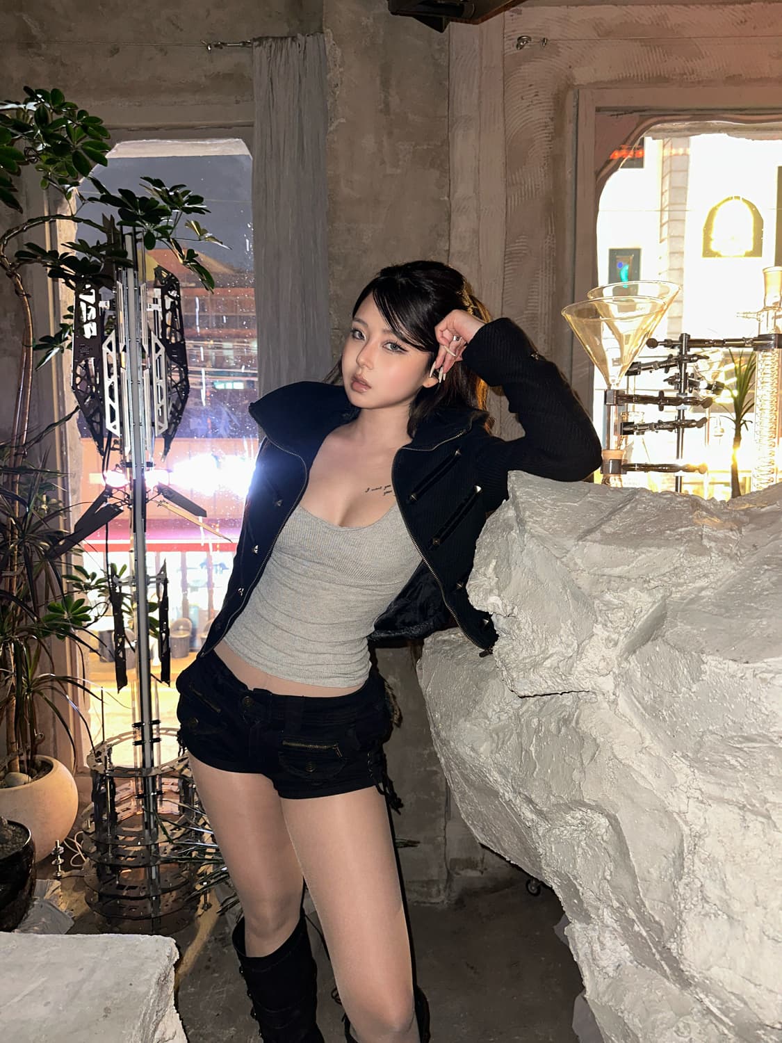 나폴레옹 하이넥 후디집업 상품이미지4