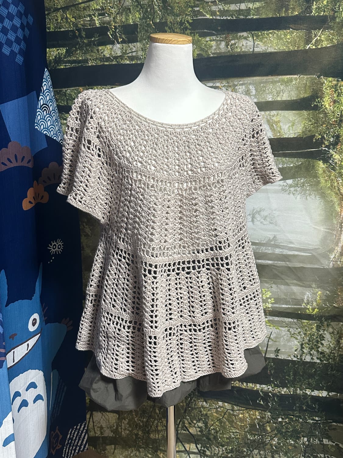 빈티지 니트 레이어드 모리 모리걸 히피 상품이미지1