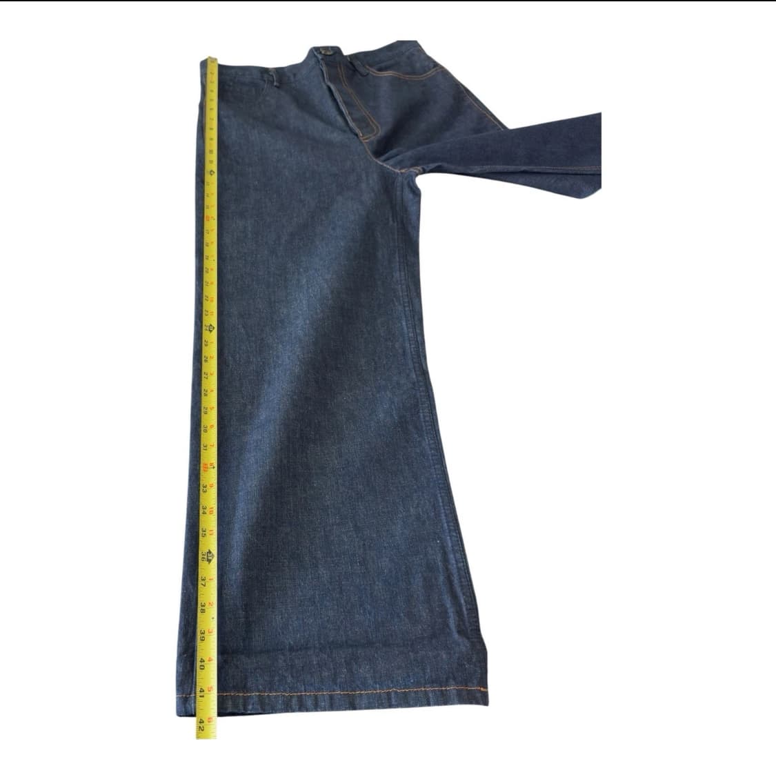 (M) 마리아노 magliano 언발란스 스티치 인디고 데님 진 팬츠 상품이미지6