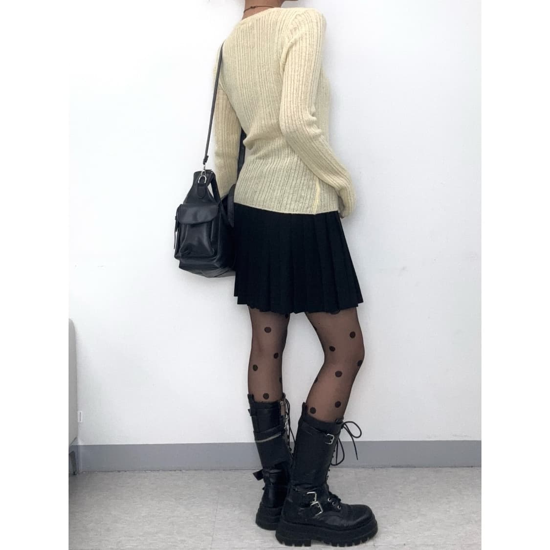 빈티지 연노랑 롱슬리브 상품이미지4