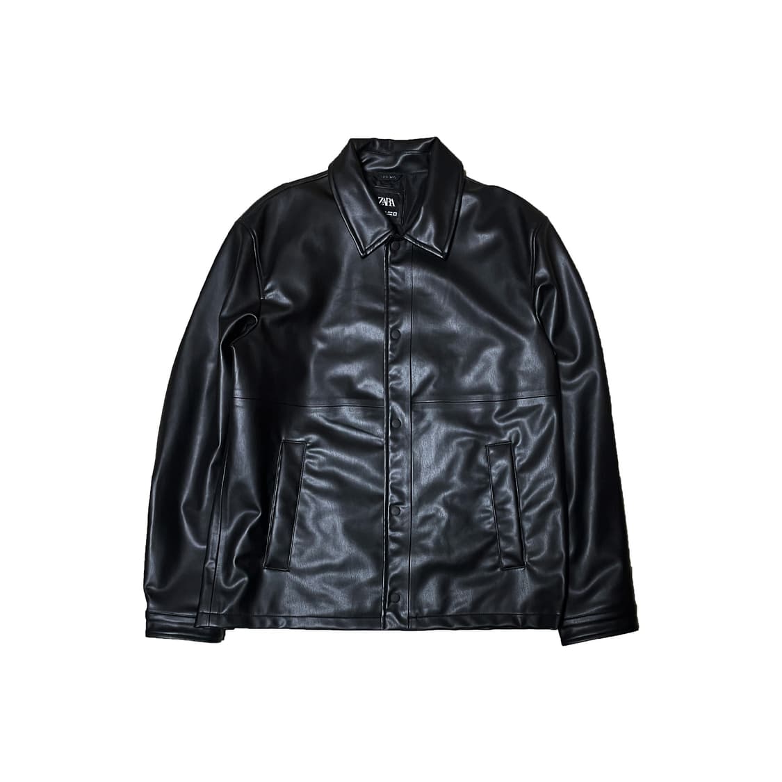 ZARA 자라 비건레더 셔츠 자켓 상품이미지1