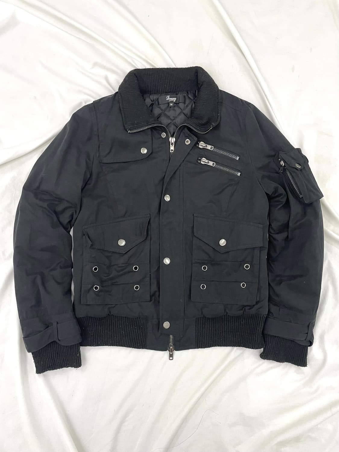 Black Y2K Pocket detail two-way jacket 상품이미지2