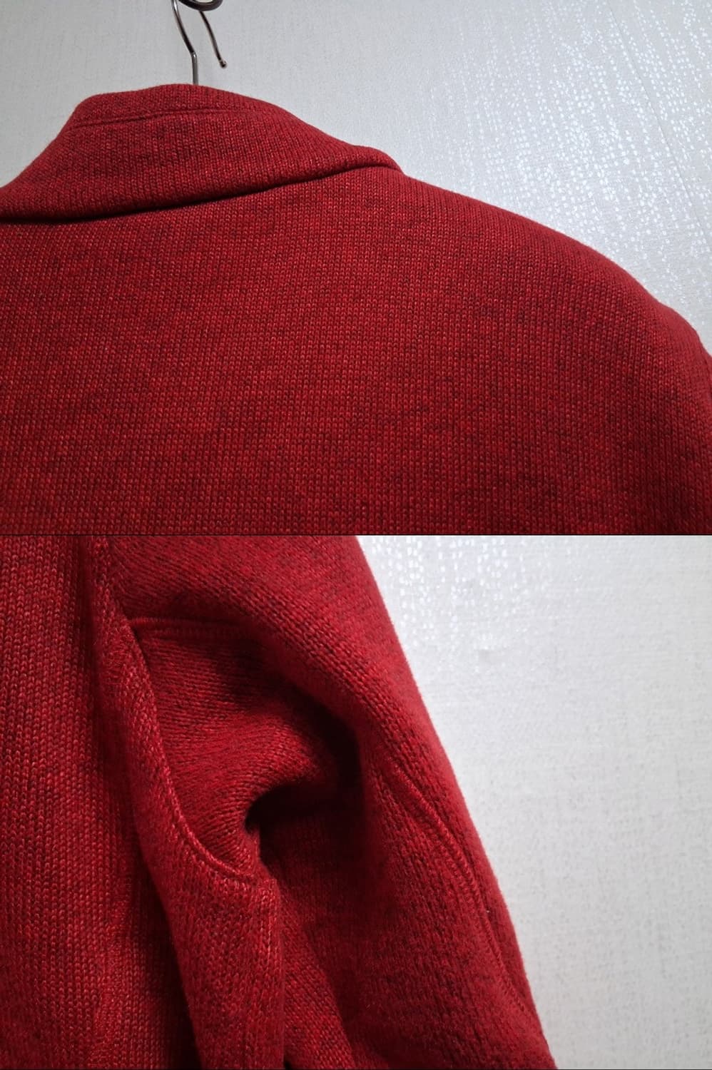 일본빈티지 TIGORA 티고라 남성 기모 반집업티 남성105 110미착용 상품이미지5